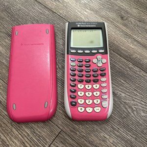 Texas Instruments TI-84 Plus C Silver Edition Graphing Calculator Pink